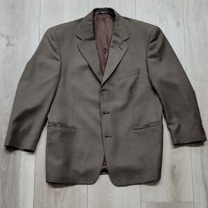 Adolfo Dark Brown Men's Blazer